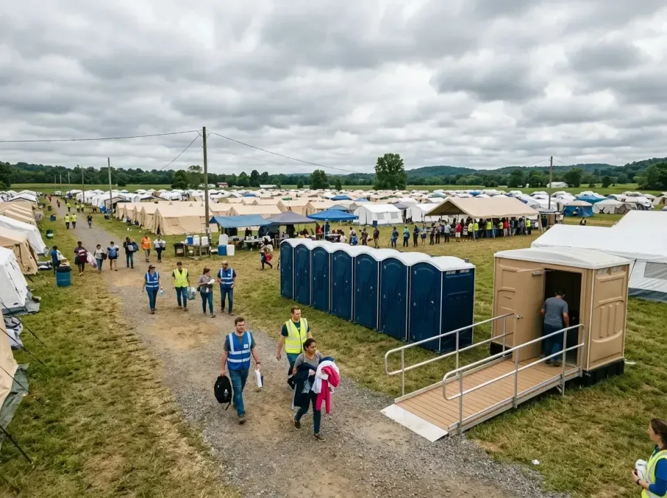 disaster-relief-camp-restrooms-010 — frequently asked questions, Dumpster & Portable Bathrooms Rental in Mulino, OR